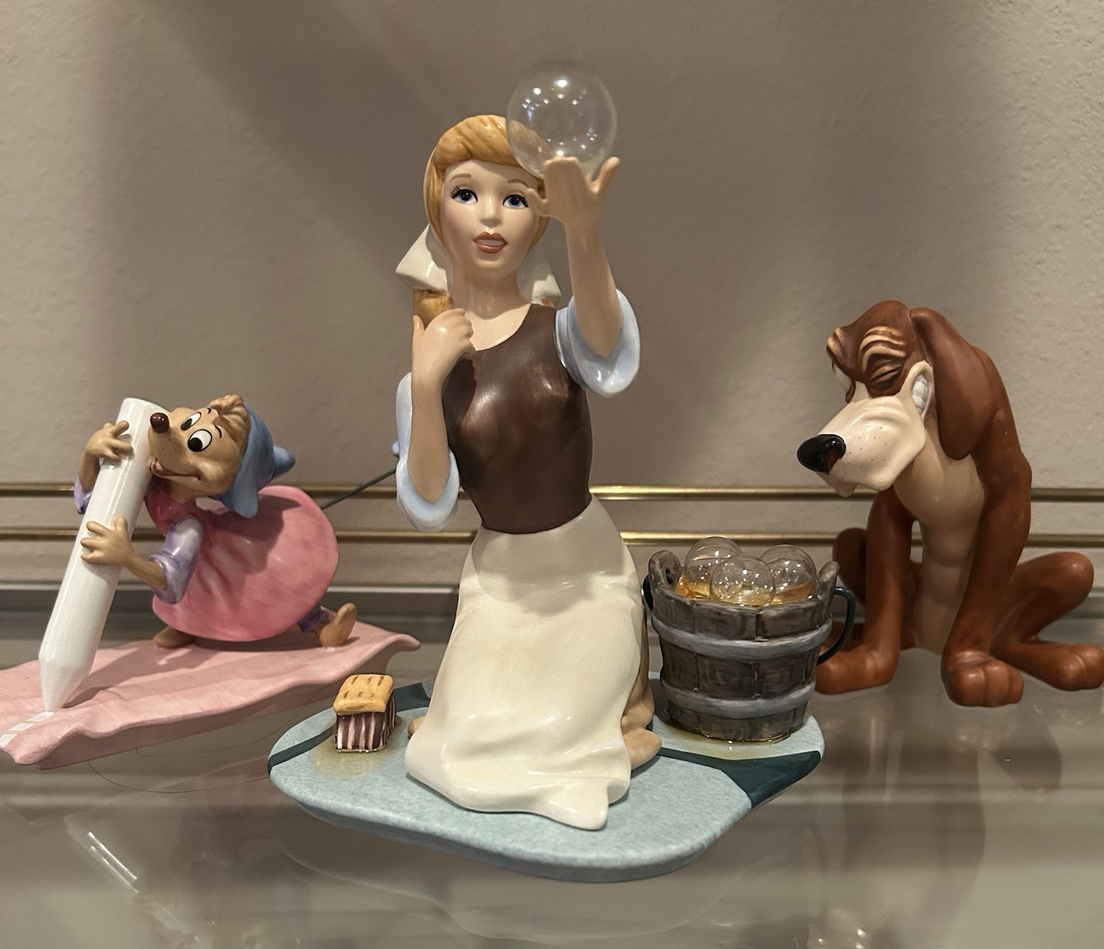Brand New WDCC Cinderella ~ Chalk Mouse ~ & ~ Bruno Brand New WDCC Cinderella ~ Chalk Mouse ~ & ~ Bruno