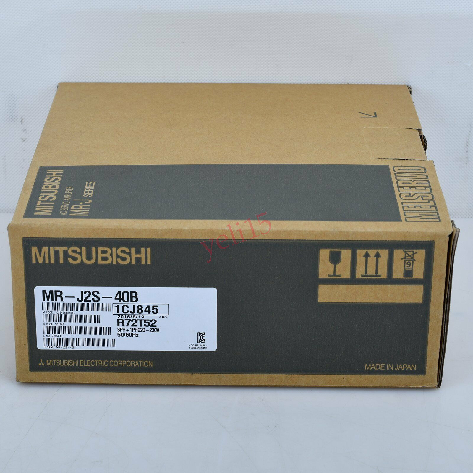 1PC NEW Mitsubishi MR-J2S-40B AC Servo Drive 1PC NEW Mitsubishi MR-J2S-40B AC Servo Drive