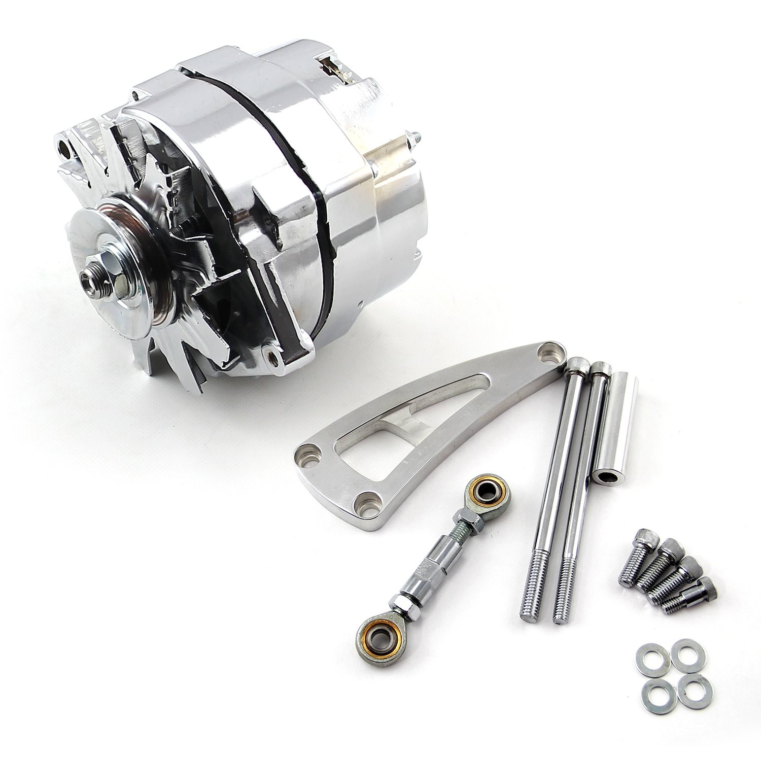 Speedmaster High Output 1-Wire Alternator & Bracket Kit Big Block Chevy 454