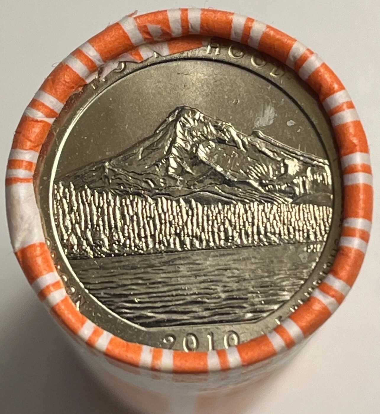 2010-D Uncirculated Bank Wrapped Mt Hood Quarter Roll - See Full Description