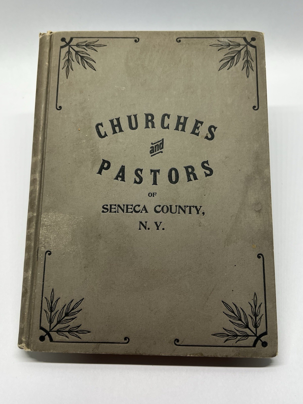 1896 MANUAL OF CHURCHES SENECA COUNTY COURIER PRINTING SENECA FALLS NY / PHOTOS