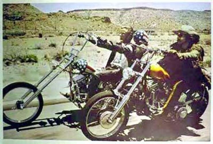 Easy Rider: On the Road Poster Vintage 1969 Original