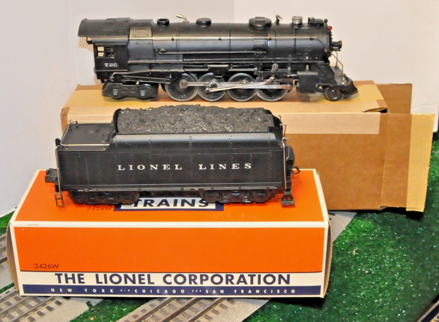 Lionel 1946 726 with 2426W Tender - Fully Serviced-Restored Tender Read More