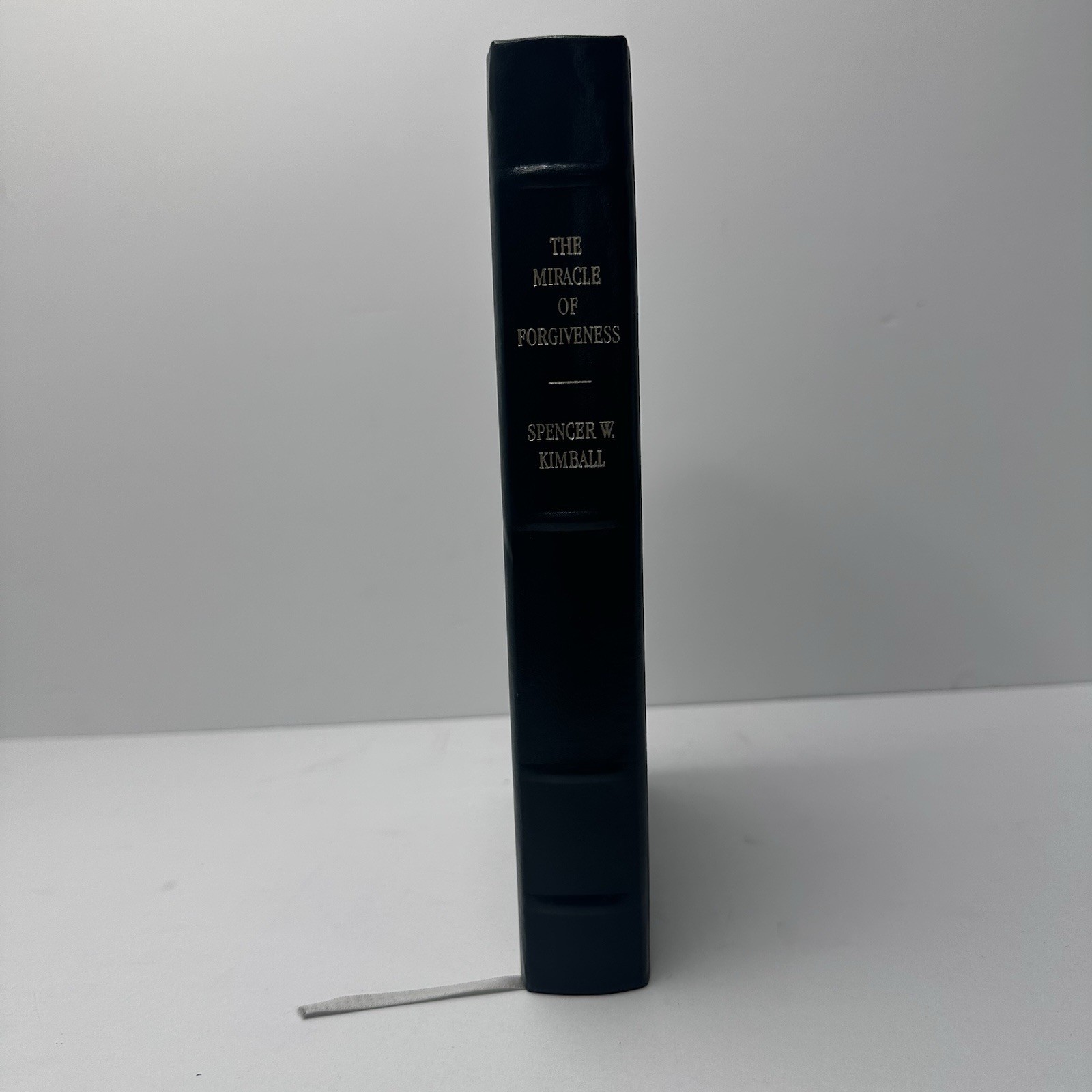 The Miracle of Forgiveness by Spencer W. Kimball Leather Church Employee Edition The Miracle of Forgiveness by Spencer W. Kimball Leather Church Employee Edition
