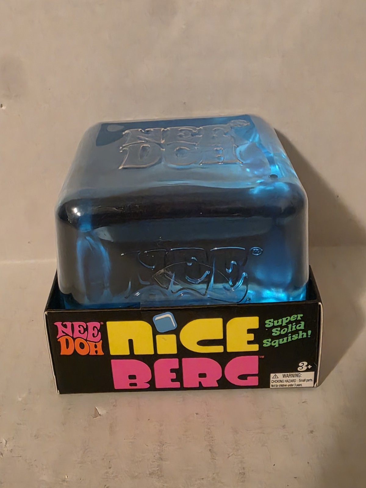 Authentic NeeDoh Nice Berg Blue Nee Doh Iceberg Cube Ice (Walmart Purchase) Authentic NeeDoh Nice Berg Blue Nee Doh Iceberg Cube Ice (Walmart Purchase)