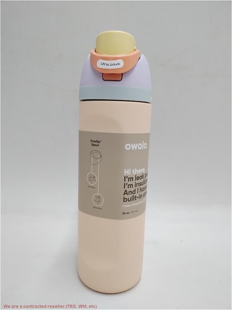 Owala FreeSip 24oz Stainless Steel Water Bottle - Sandy Shores READ DESCRIPTION Owala FreeSip 24oz Stainless Steel Water Bottle - Sandy Shores READ DESCRIPTION