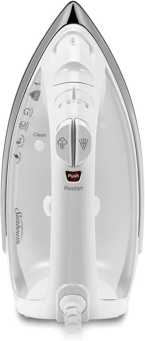 Brand New Sunbeam Classic Iron 1200W, Mid-size Anti-Drip Nonstick Soleplate Brand New Sunbeam Classic Iron 1200W, Mid-size Anti-Drip Nonstick Soleplate