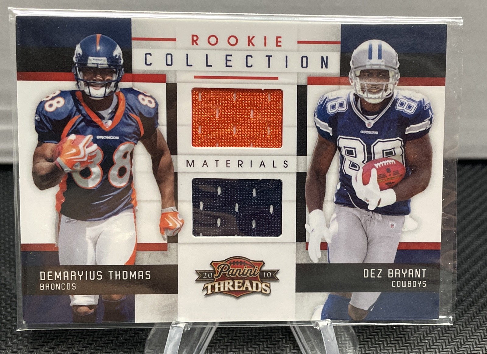 2010 Panini Threads - Rookie Collection Combos Materials Demaryius Thomas,... 2010 Panini Threads - Rookie Collection Combos Materials Demaryius Thomas,...