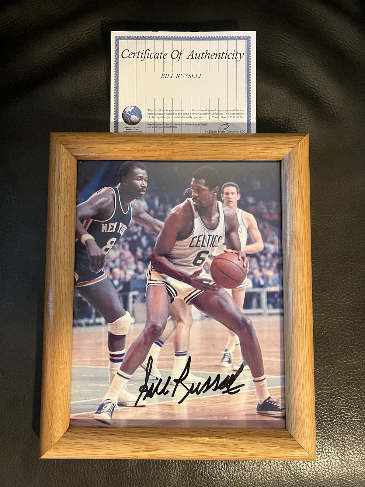 Bill Russell Boston Celtics NBA Signed Original Photo