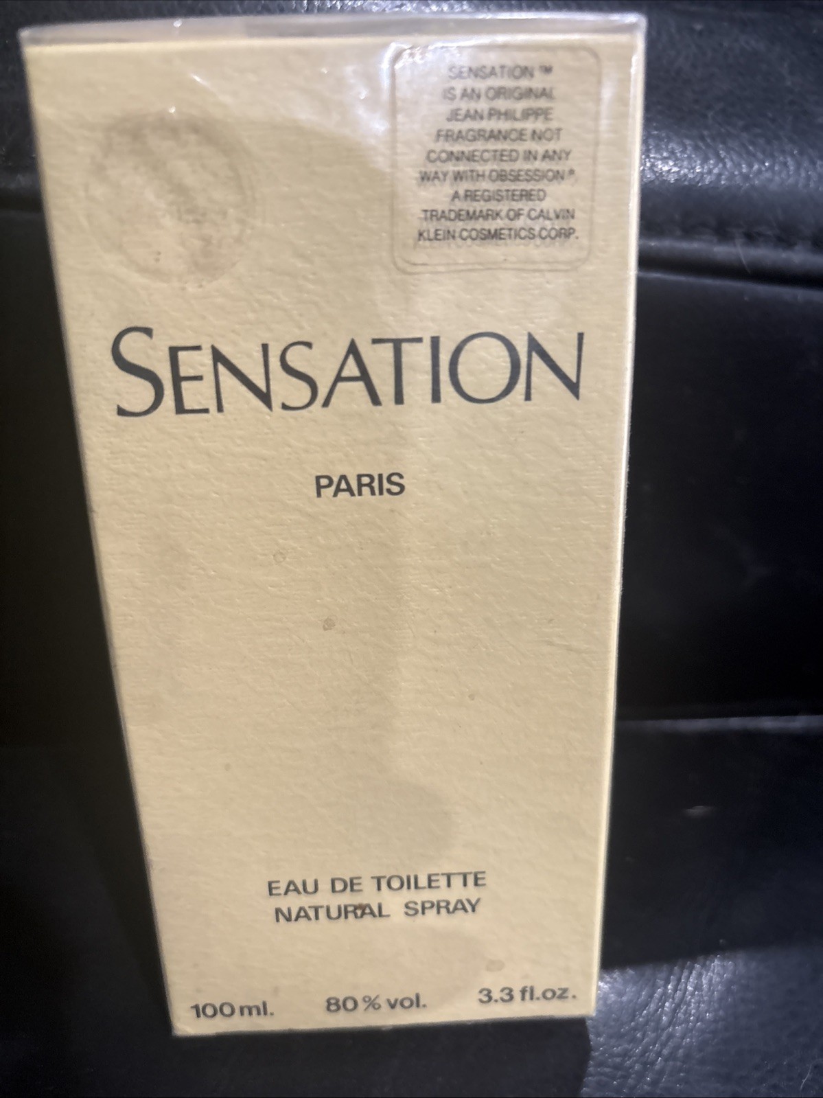 Sensation Paris Eau De Toilette Natural Spray 100ml. 3.3 Fl.oz. Sensation Paris Eau De Toilette Natural Spray 100ml. 3.3 Fl.oz.