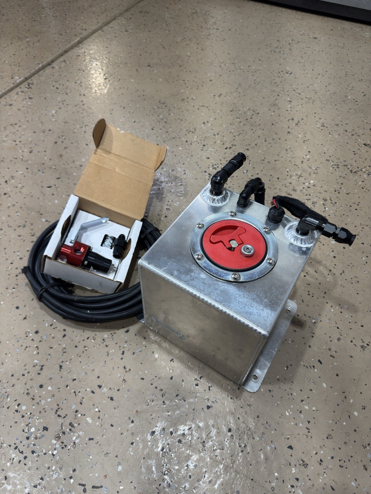 Nitrous Outlet Universal 2-Gallon Fuel System #00-12014 Installed Never Used
