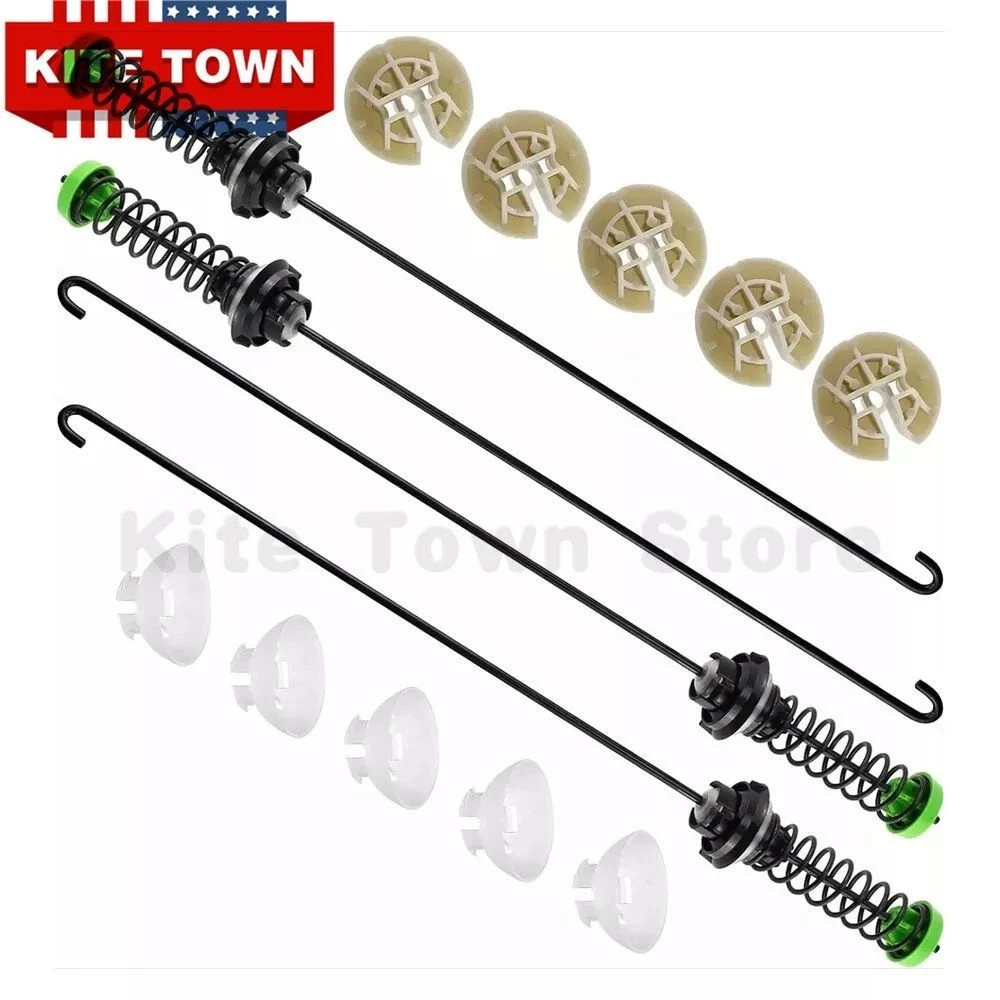 4 PCS W11130362 Washer Suspension Rod Kit For Whirlpool WTW5000DW Washing
