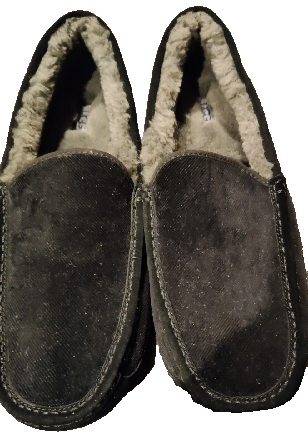 Ugg Men\'s Ascot Corduroy II Driver slippers size 17 Ugg Men\'s Ascot Corduroy II Driver slippers size 17