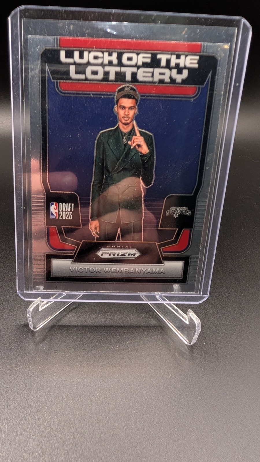 2023-24 Panini Prizm - Luck of the Lottery Victor Wembanyama #7 (RC) 2023-24 Panini Prizm - Luck of the Lottery Victor Wembanyama #7 (RC)