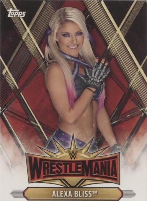 2019 Topps WWE Road to Wrestlemania - Wrestlemania 35 Roster #WM-14 Alexa Bliss 2019 Topps WWE Road to Wrestlemania - Wrestlemania 35 Roster #WM-14 Alexa Bliss