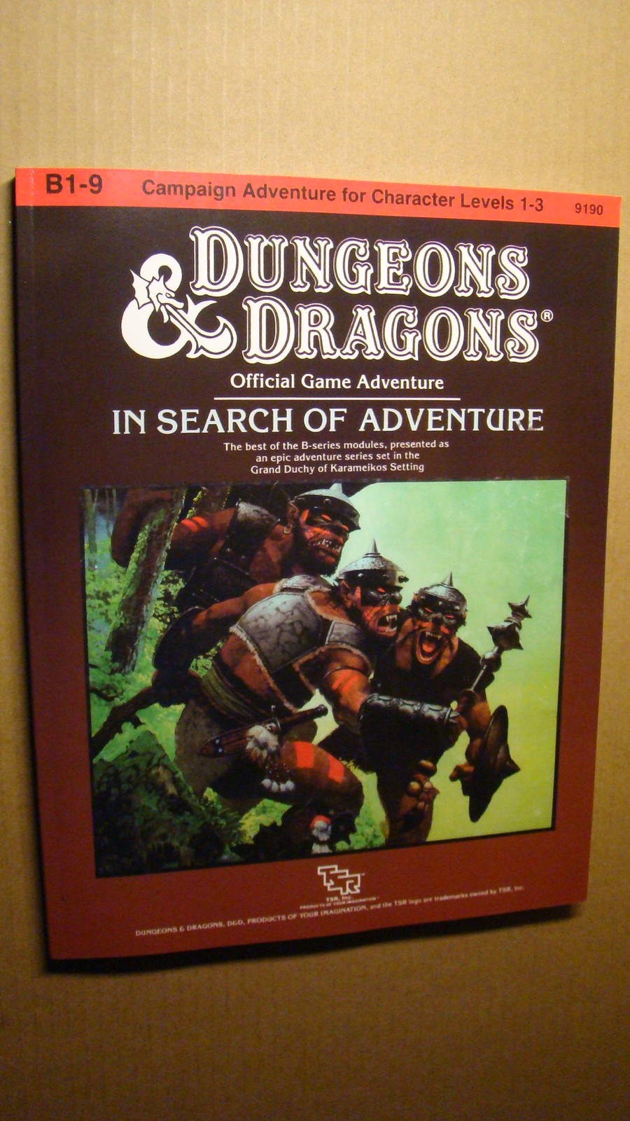 SUPER MODULE B1-9 - IN SEARCH OF ADVENTURE *NEW 9.8 MINT NEW* DUNGEONS DRAGONS