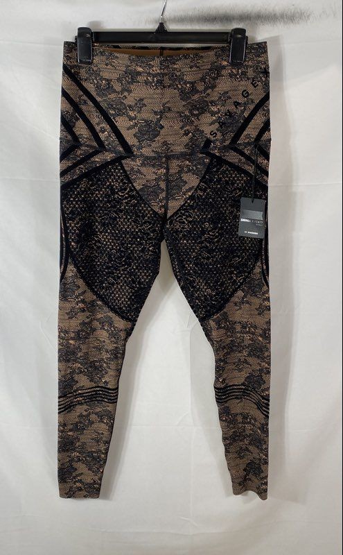 Savage X Fenty Women\'s Special FX Full Leggings Black Nude Flocked Sz 2X NWT