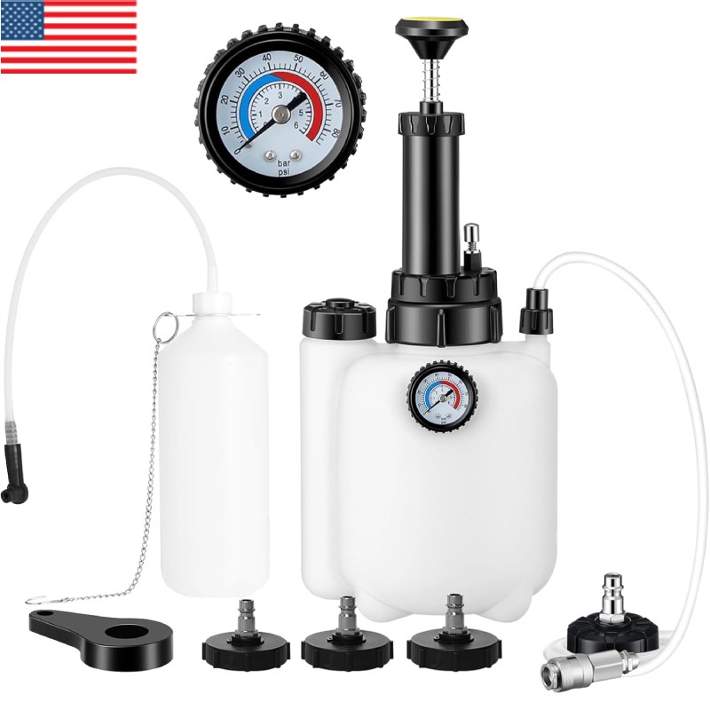 3L+1L Car Brake Bleeder Clutch Bleeding System Fluid Bleeder Tool Set Kit 3L+1L Car Brake Bleeder Clutch Bleeding System Fluid Bleeder Tool Set Kit