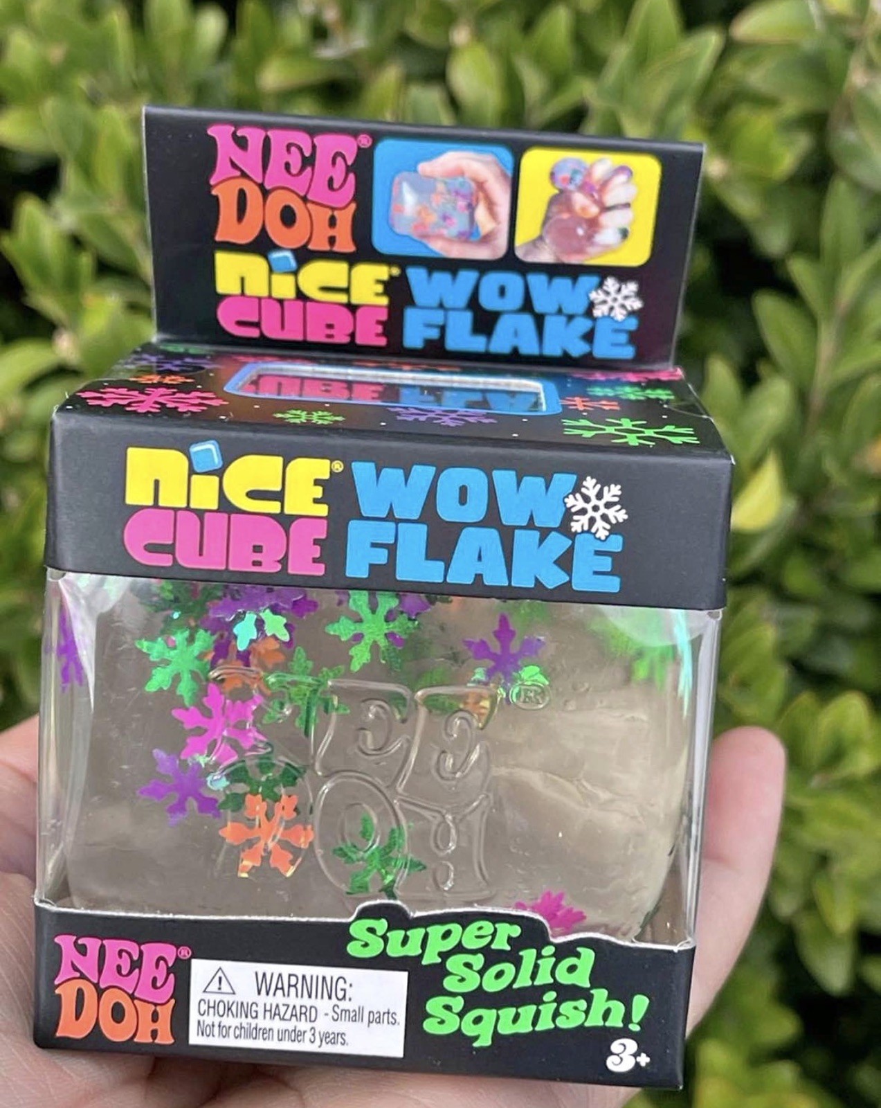 Schylling NeeDoh ❄️ NICE CUBE WOW SNOWFLAKE — AUTHENTIC & HARD TO FIND ❄️ Schylling NeeDoh ❄️ NICE CUBE WOW SNOWFLAKE — AUTHENTIC & HARD TO FIND ❄️