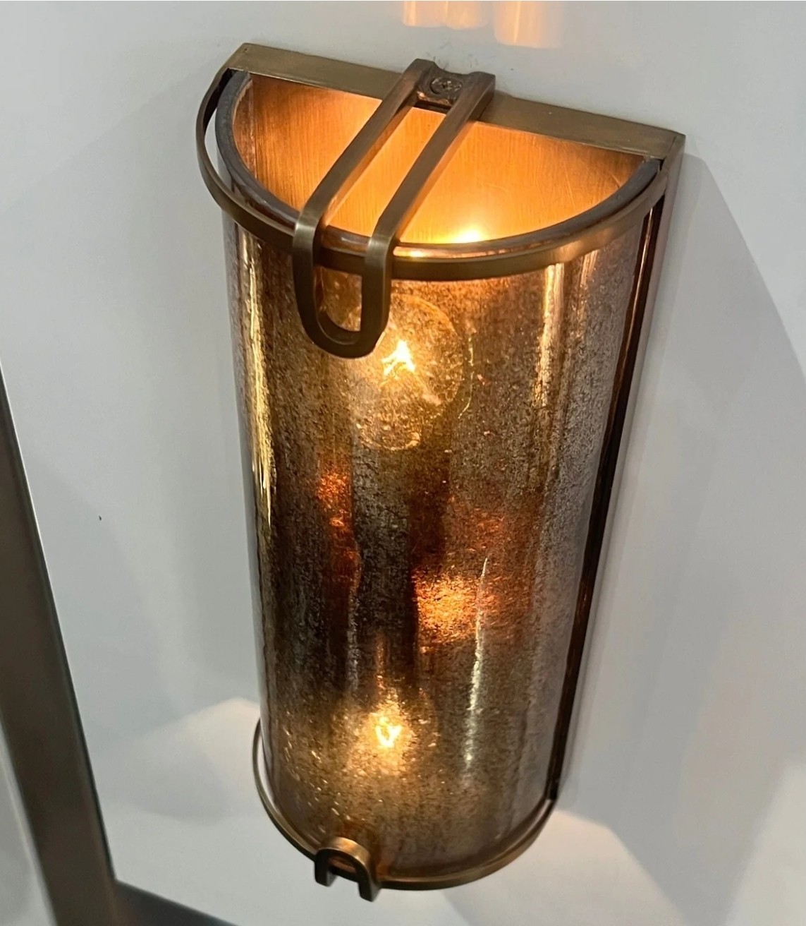 Arteriors Adriel 2-Light Antique Mercury Glass Sconce DWI10 New