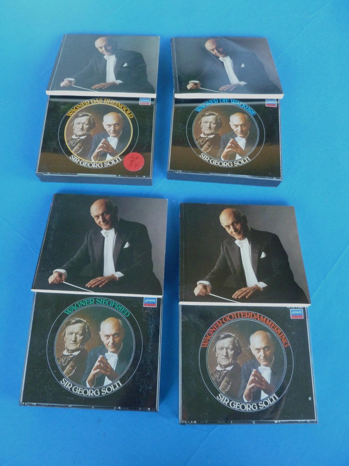 Richard Wagner – Der Ring des Nibelungen Operas Solti 15CD Box Sets & Librettos Richard Wagner – Der Ring des Nibelungen Operas Solti 15CD Box Sets & Librettos
