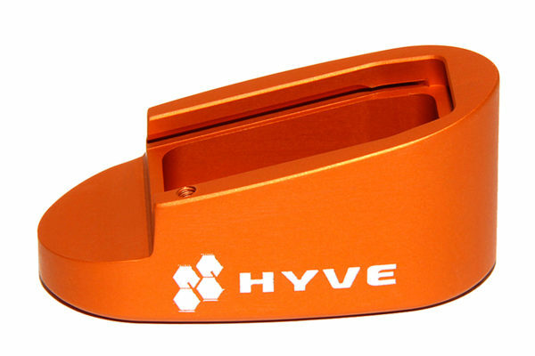 Hyve Technologies plus1 mag extension for the Smith & Wesson M&P Shield 9mm