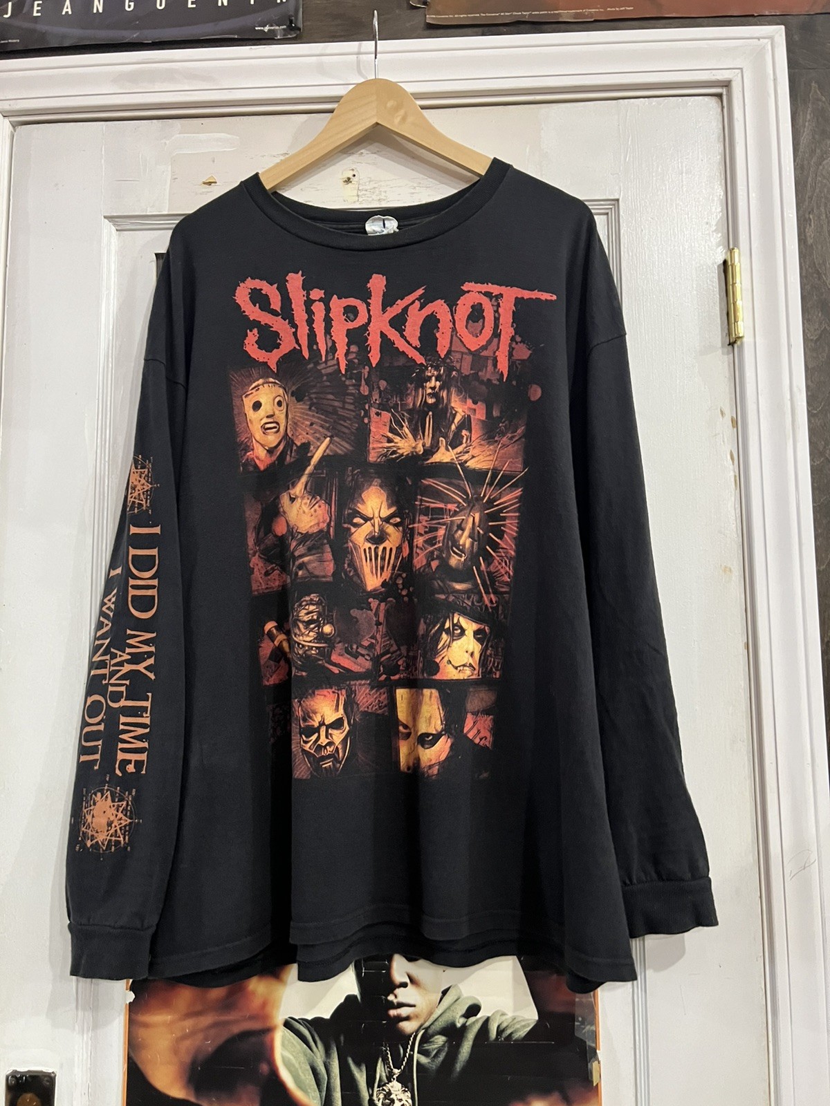 Vintage 2003 Slipknot Did My Time Long Sleeve Shirt 2XL Delta Pro Weight Metal Vintage 2003 Slipknot Did My Time Long Sleeve Shirt 2XL Delta Pro Weight Metal