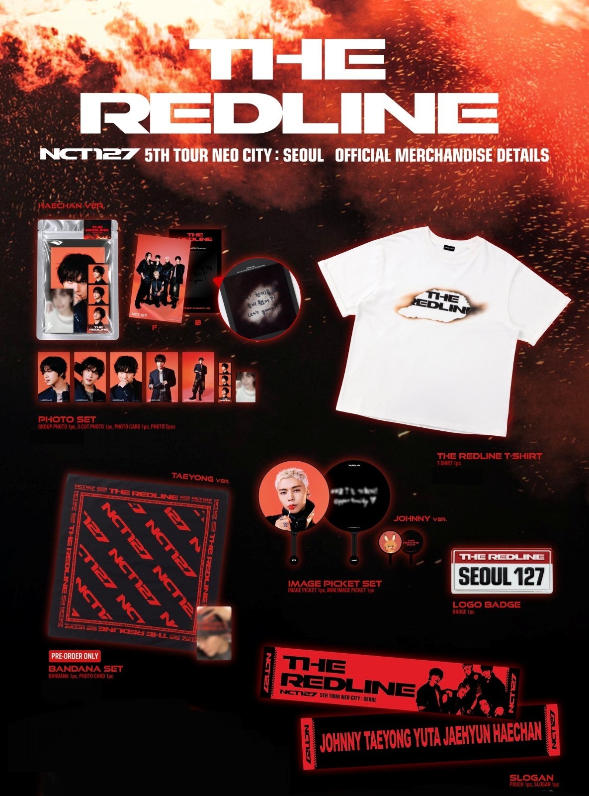 (Online Pre-order) 2026 NCT 127 NCT127 [ NEO CITY - THE REDLINE ] OFFICIAL MERCH
