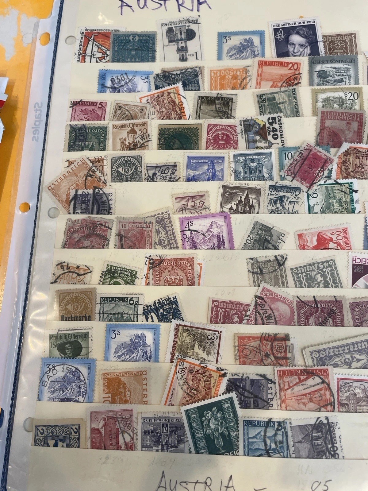 Massive Vintage AUSTRIA Colliecfton 2200 Mint & used stamps From Past 125 Years Massive Vintage AUSTRIA Colliecfton 2200 Mint & used stamps From Past 125 Years