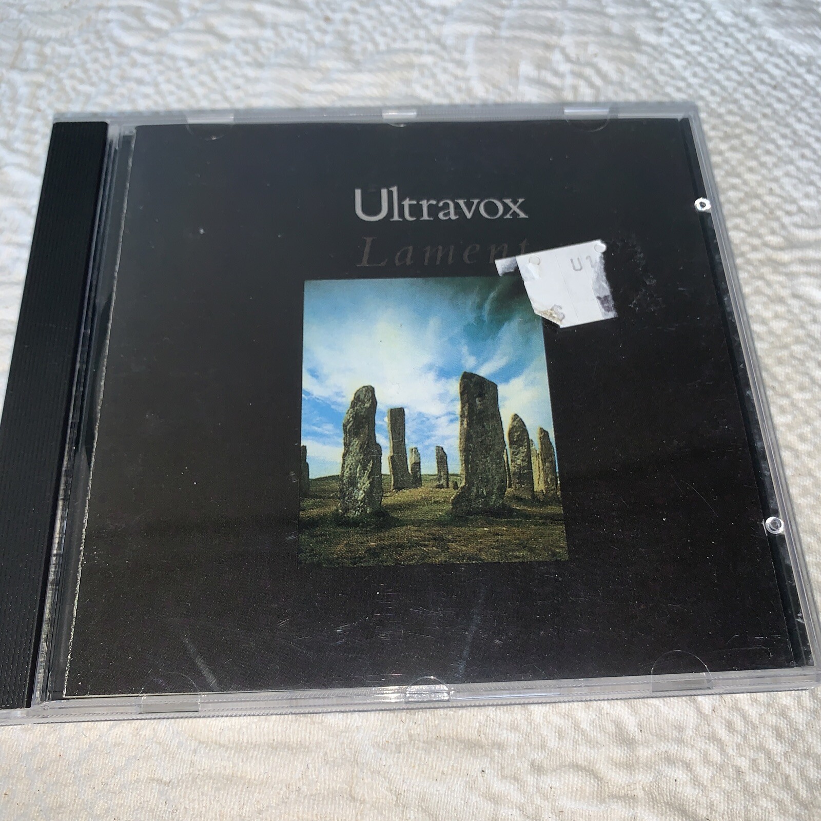 ULTRAVOX - LAMENT - CD RARE. GOOD CONDITION White China