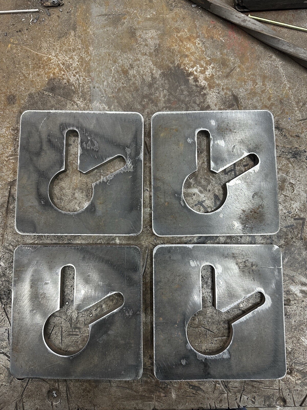 Banjo Eye Weld On Two Slot 1/2 Chain Truck Trailer 6x6 3/8 plate