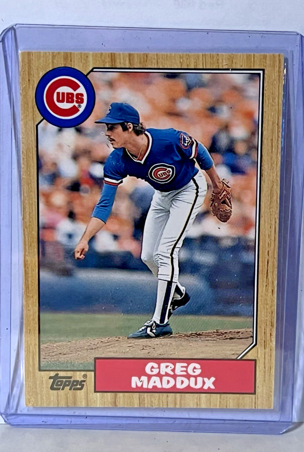 1987 Topps Traded #70T Greg Maddux RC