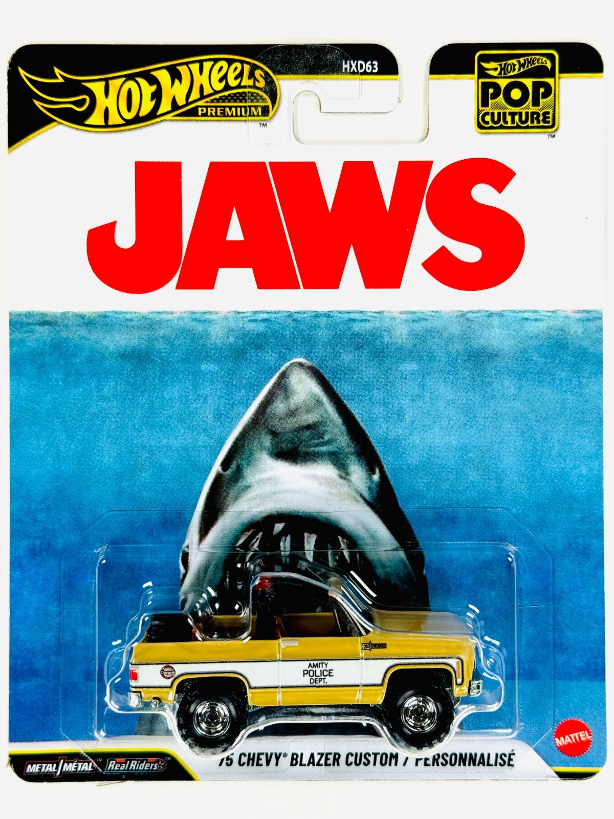 Hot Wheels 2026 Pop Culture Case T Jaws ’75 Chevrolet Blazer Custom