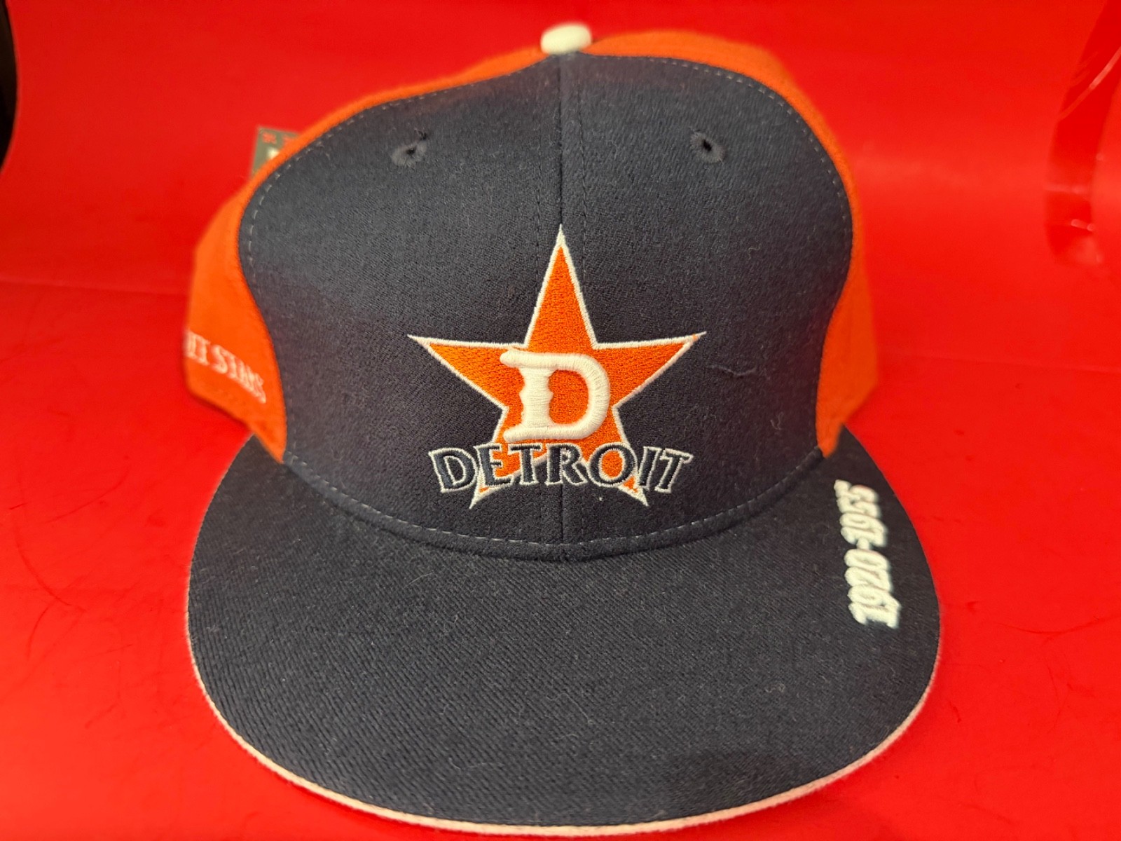 Detroit Stars / Retro Baseball Hat 100% Wool Size 7 7/8 Detroit Stars / Retro Baseball Hat 100% Wool Size 7 7/8