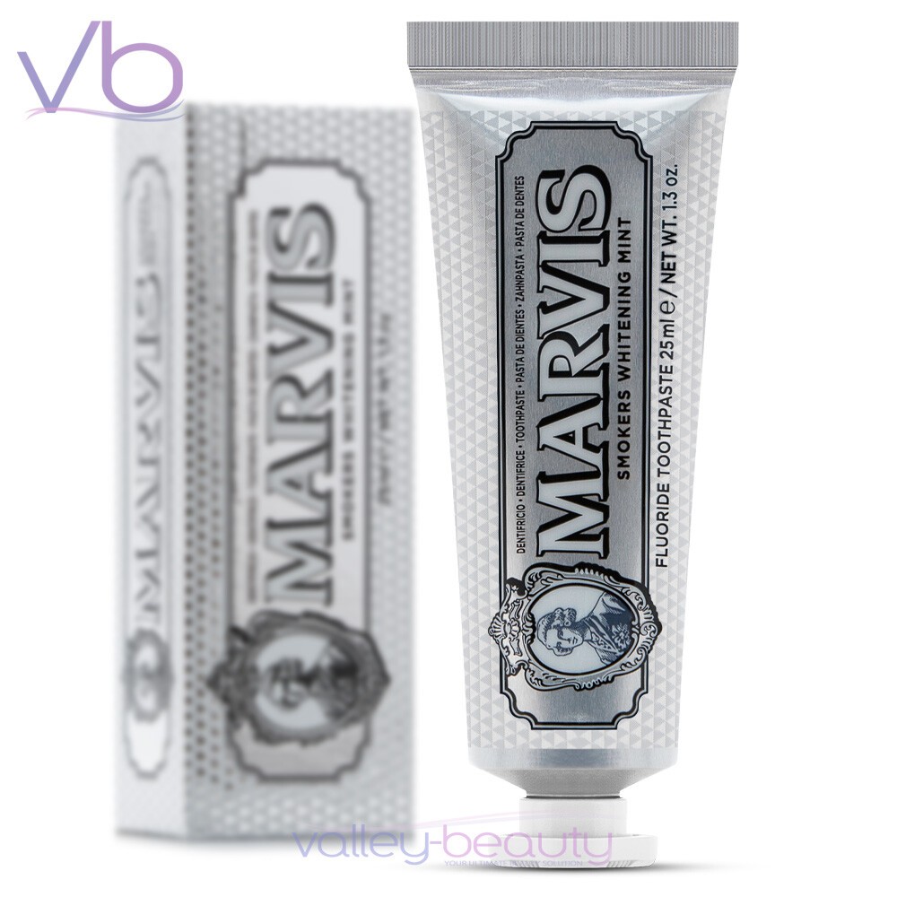 MARVIS Smokers Whitening Mint | Italian Toothpaste Arctic Shiver of Cool Mint