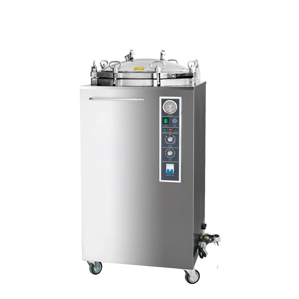 35L/50L/75L/100L High Pressure Steam Autoclave Sterilizer Machine Vertical 