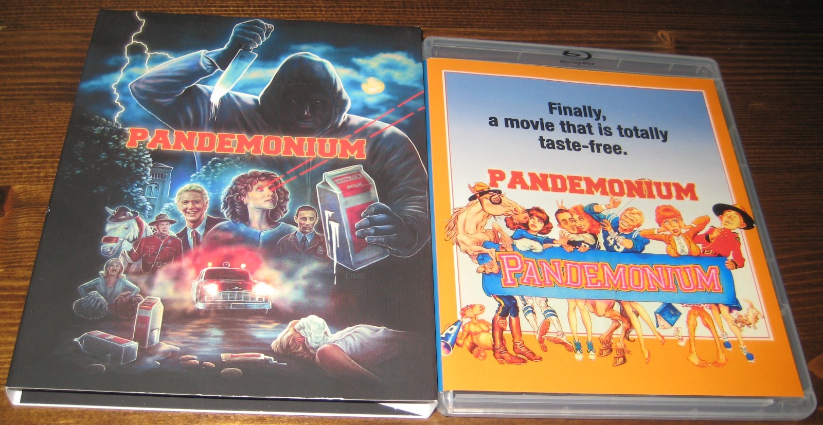 Pandemonium Blu-ray Disc With Slipcover 1982 Vinegar Syndrome USA OOP Pandemonium Blu-ray Disc With Slipcover 1982 Vinegar Syndrome USA OOP
