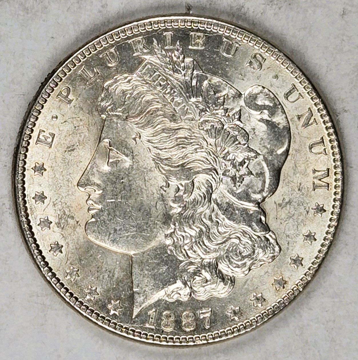 1887-P Morgan Silver Dollar - 90% SILVER - NICE Uncirculated - 