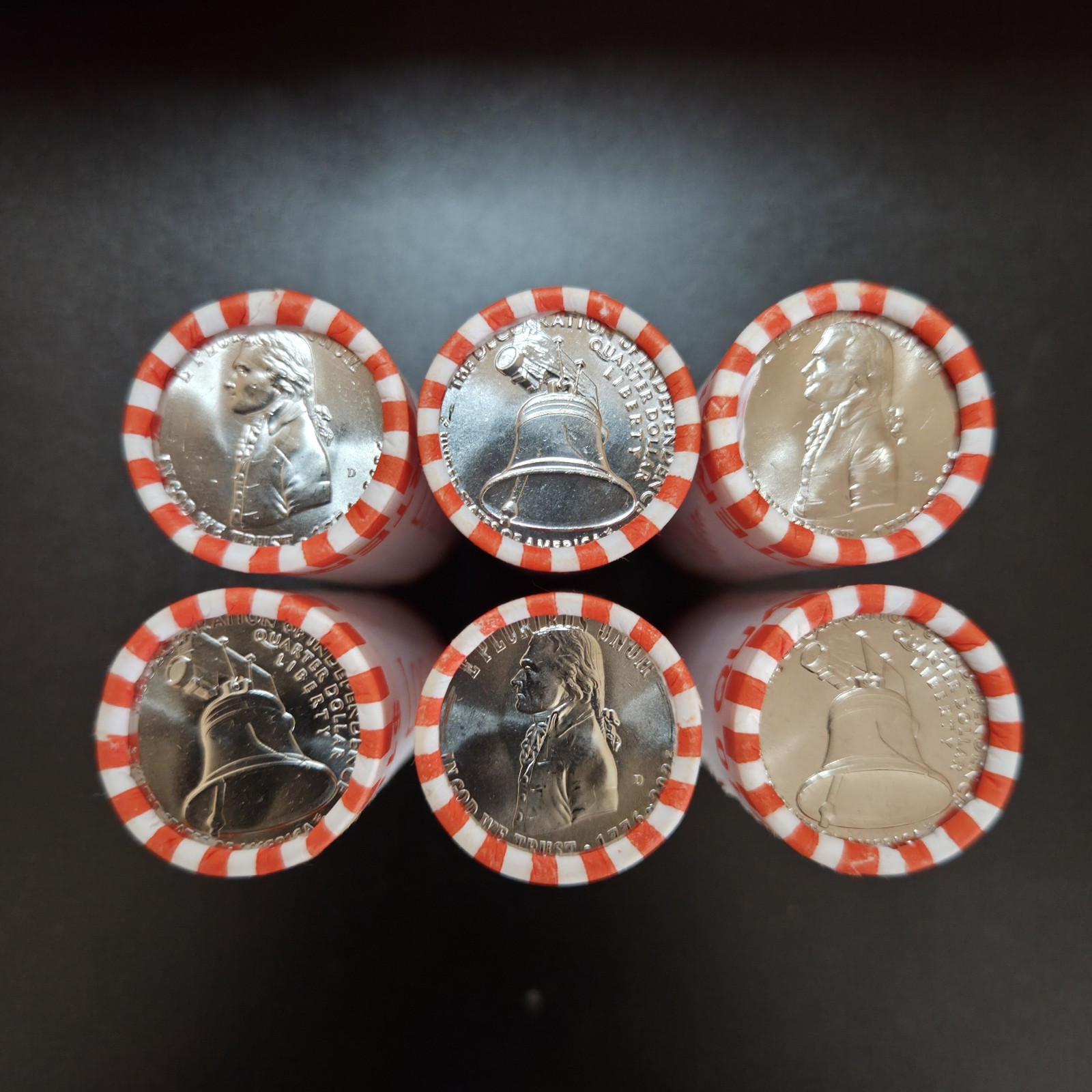 1  Roll 2026 D Declaration of Independence Quarters *Hunt for Privy* $10 Face