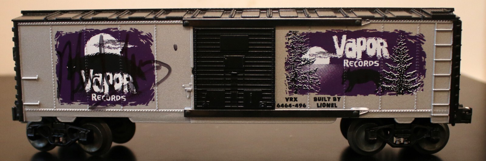 Neil Young ~ Signed Autographed Vapor Records Toy Train ~ PSA DNA