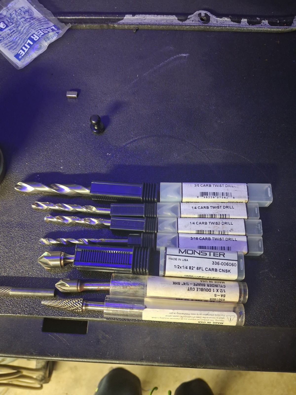 Carbide Drill Bits And Burr Assortment