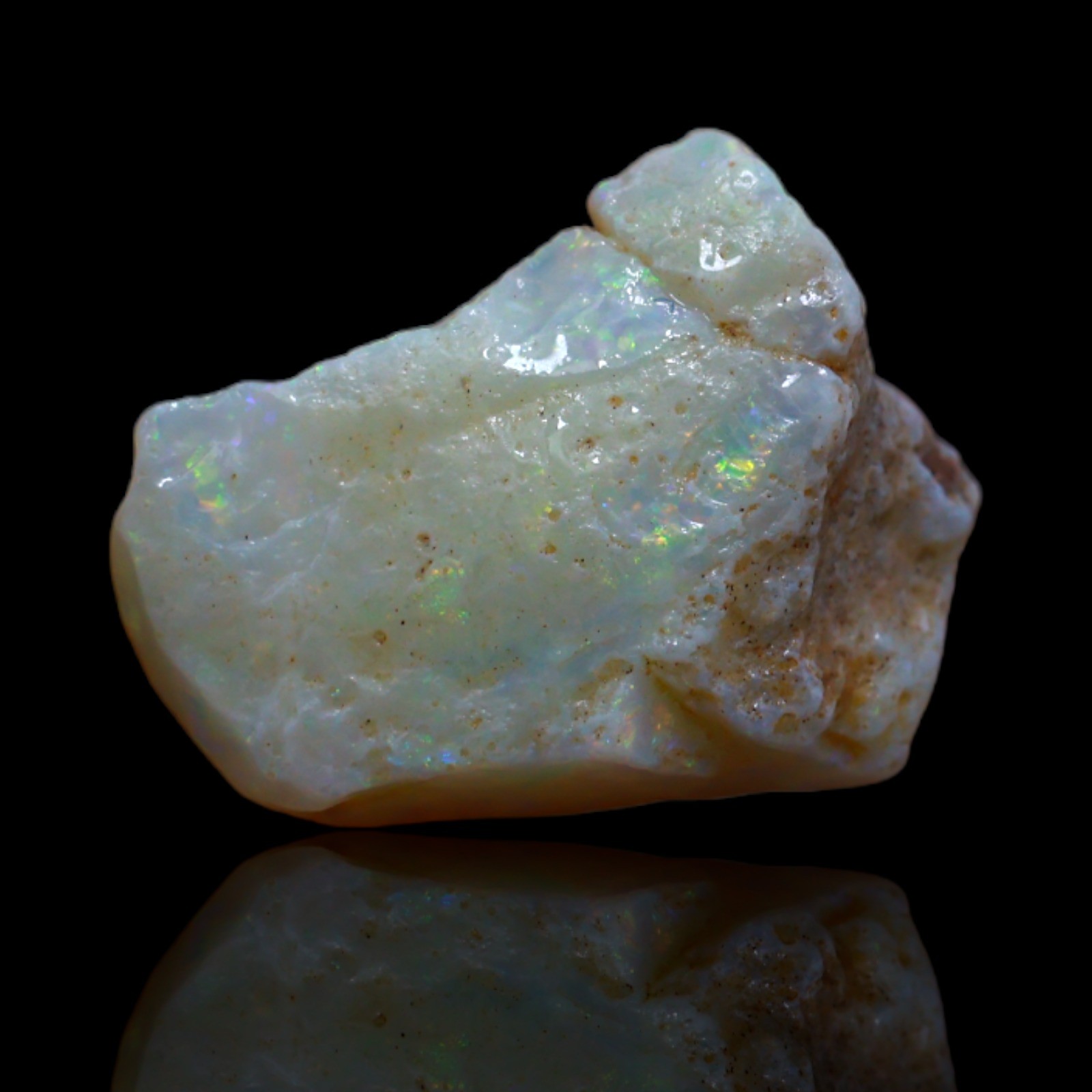 6.1 Ct. 15X8X12 MM  Natural Colorful Australian Fire Opal Rough Specimen