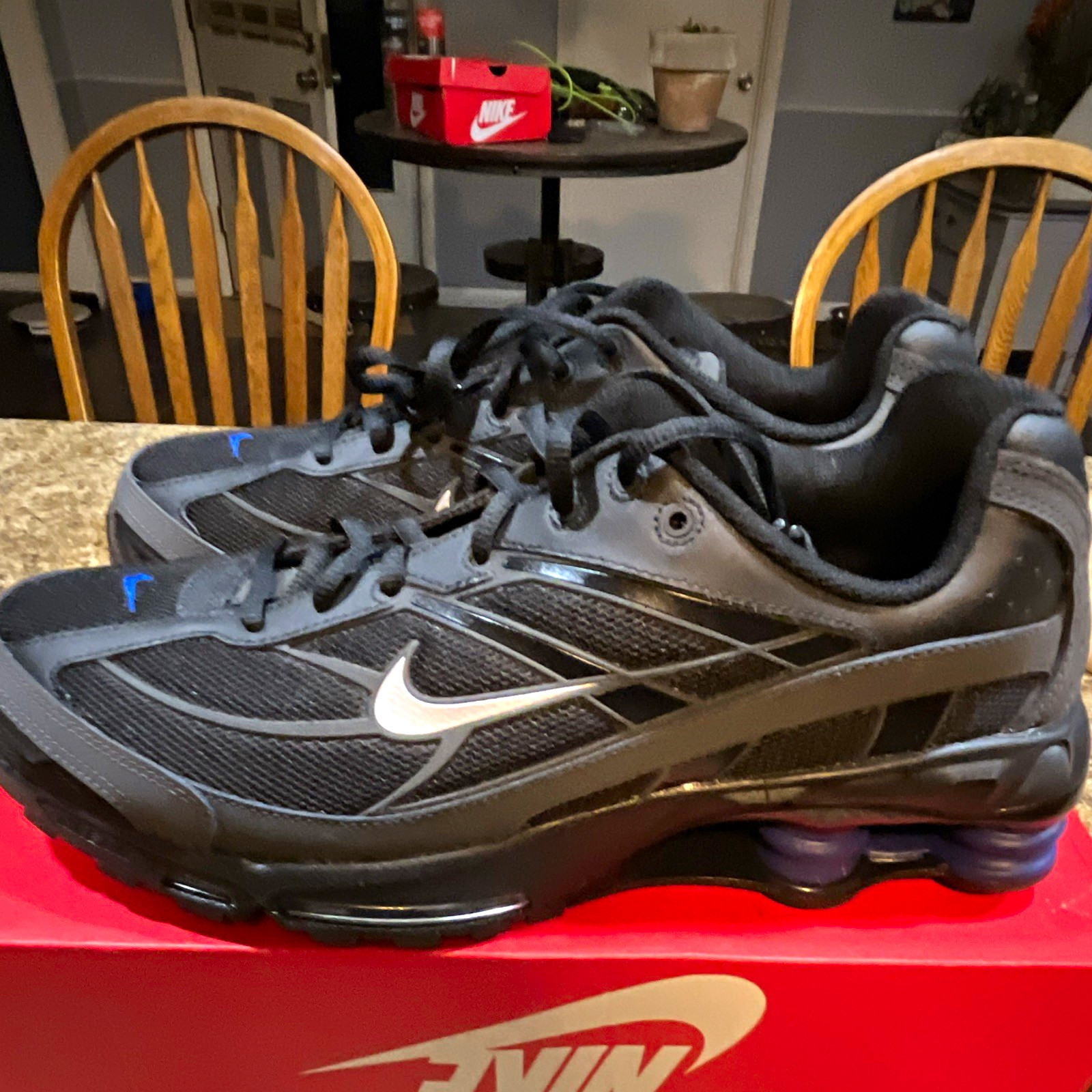 Nike Shox Ride 2 Men’s Low Top Lace-Up Mesh Sneakers Black IM5999-010 Nike Shox Ride 2 Men’s Low Top Lace-Up Mesh Sneakers Black IM5999-010