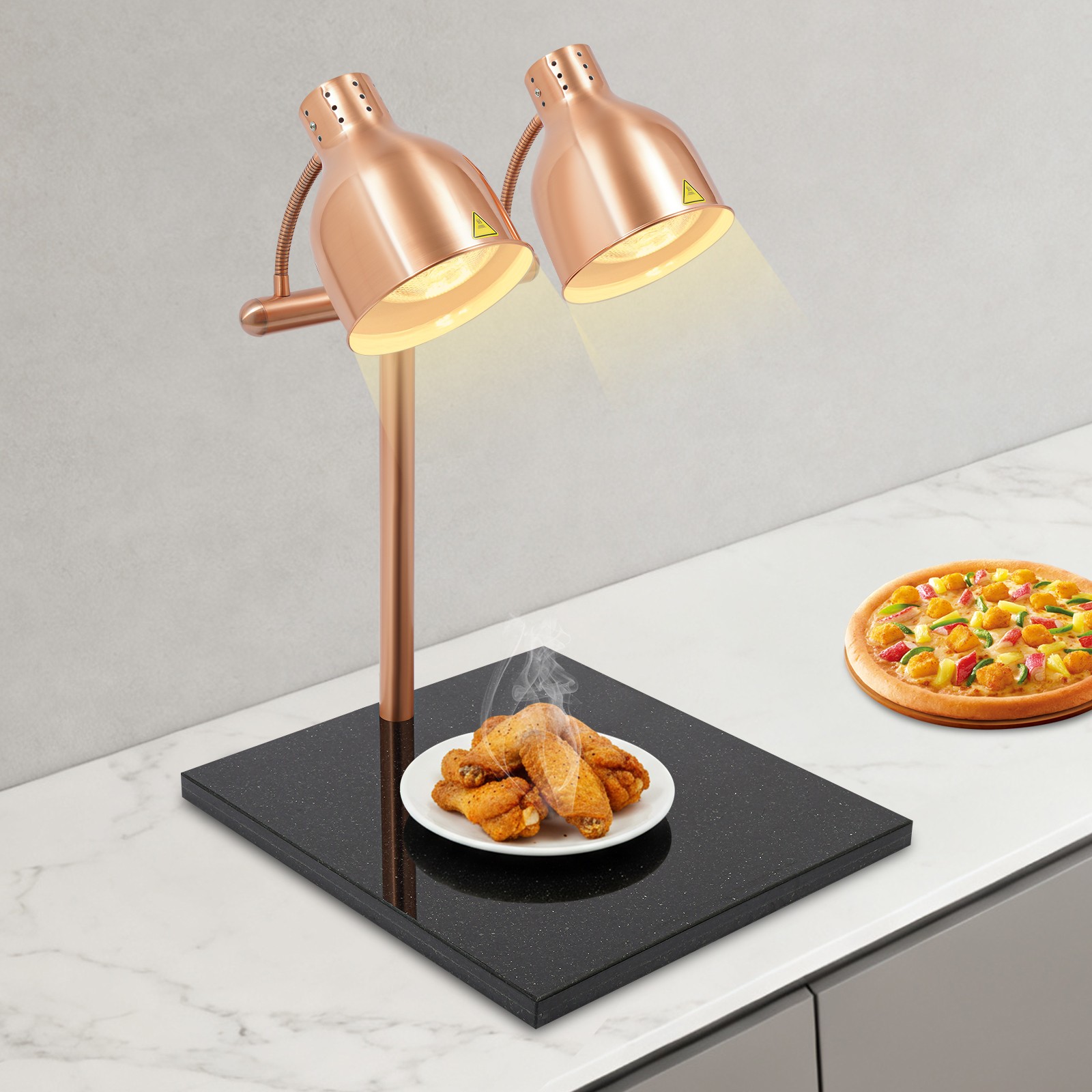 Commercial Dual Head Food Warming Lamp,Food Warming Lamp,Electric Warming Lights