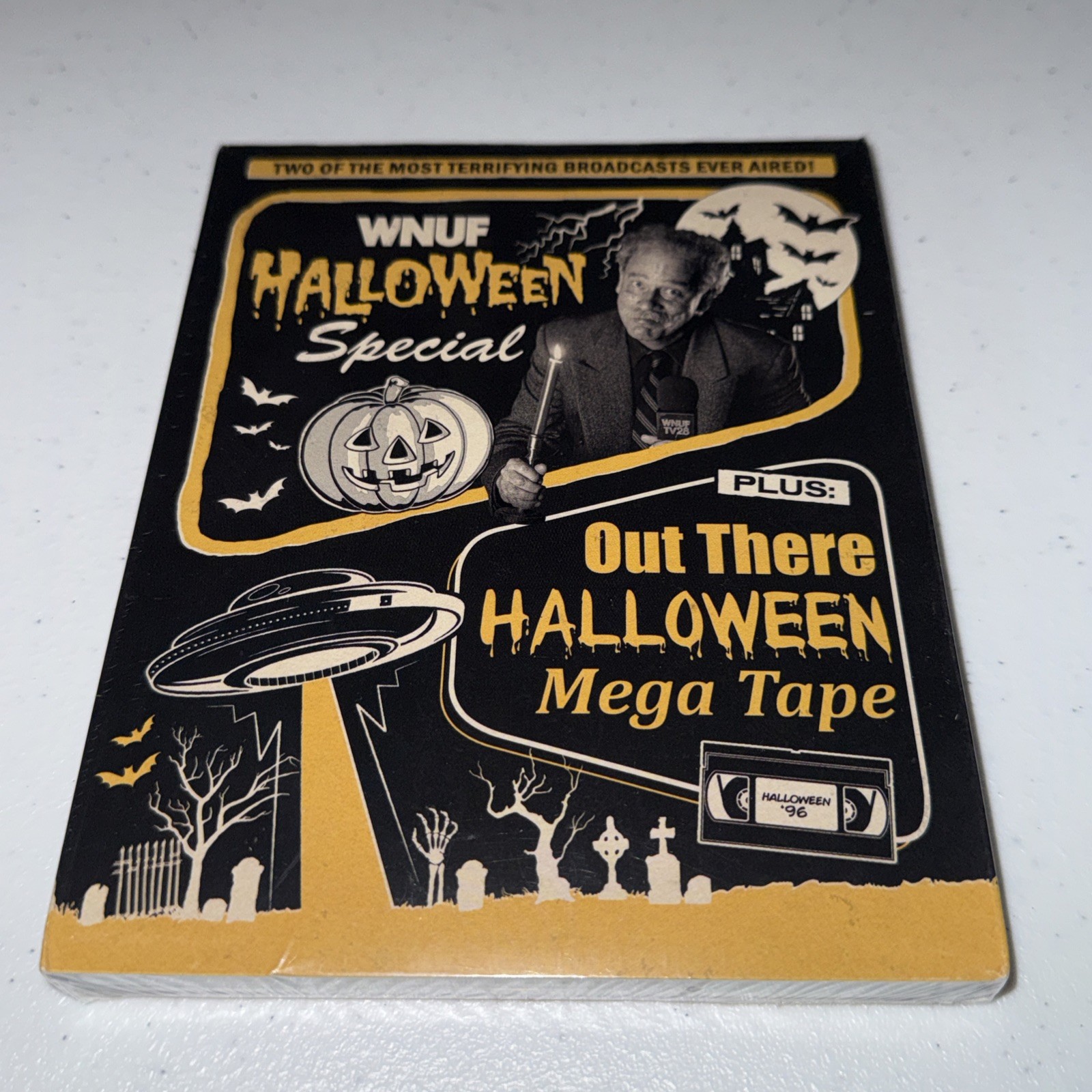 WNUF Halloween Special/ Out There Halloween Mega Tape (Blu-ray, 2025) NEW horror WNUF Halloween Special/ Out There Halloween Mega Tape (Blu-ray, 2025) NEW horror