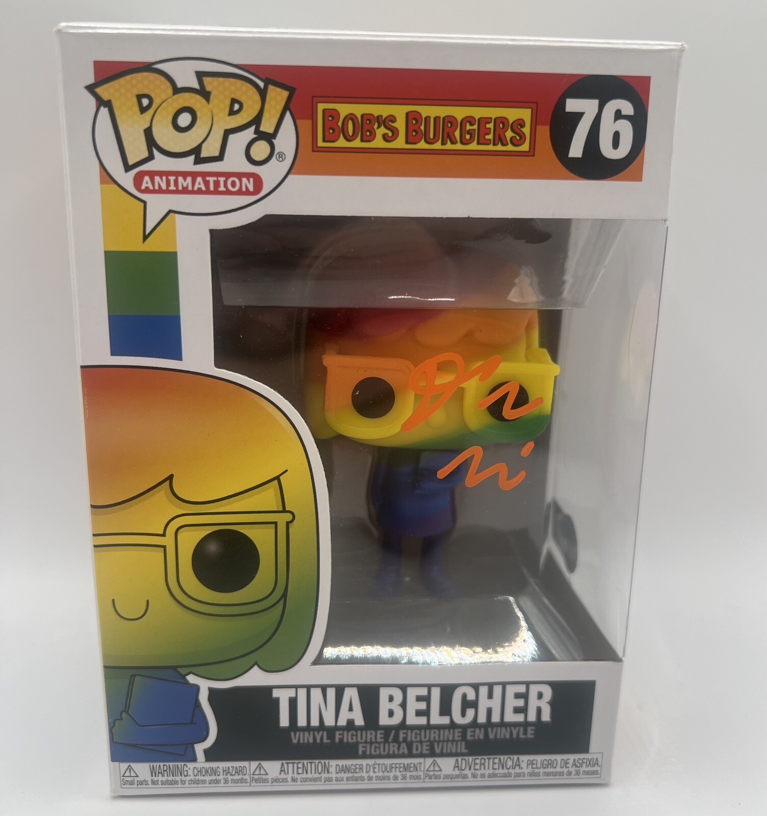 DAN MINTZ SIGNED TINA BELCHER BOBS BURGERS FUNKO POP - BECKETT COA