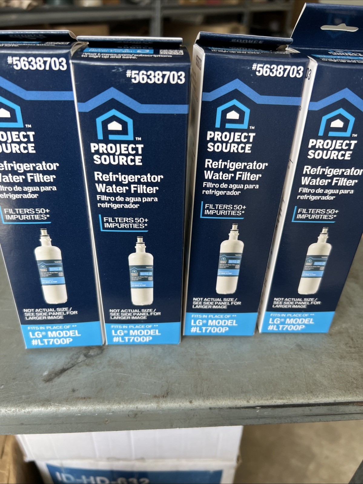 LT700P Project Source Refrigerator Water Filters For LG Brand. 4 Filters