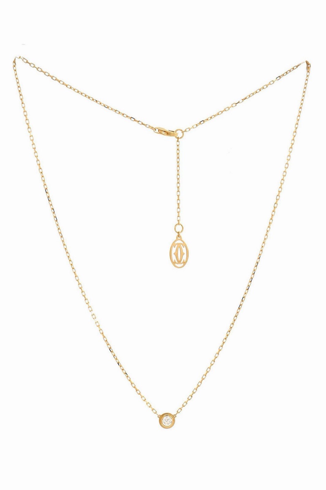 Cartier d\'Amour Necklace, 18K Yellow Gold and Diamond Cartier d\'Amour Necklace, 18K Yellow Gold and Diamond