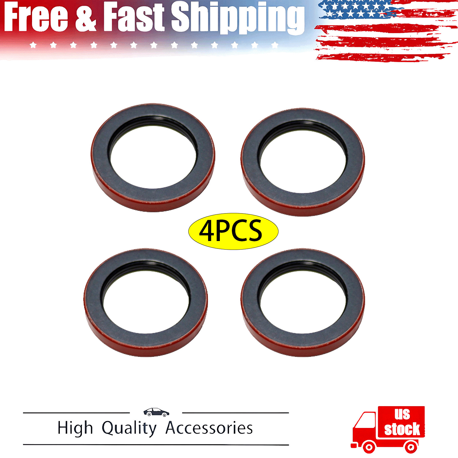 OB3145059 4x 1056 Oil Seals 010-056-00 For Dexter 10K, 12K, & 15K Trailer Axles