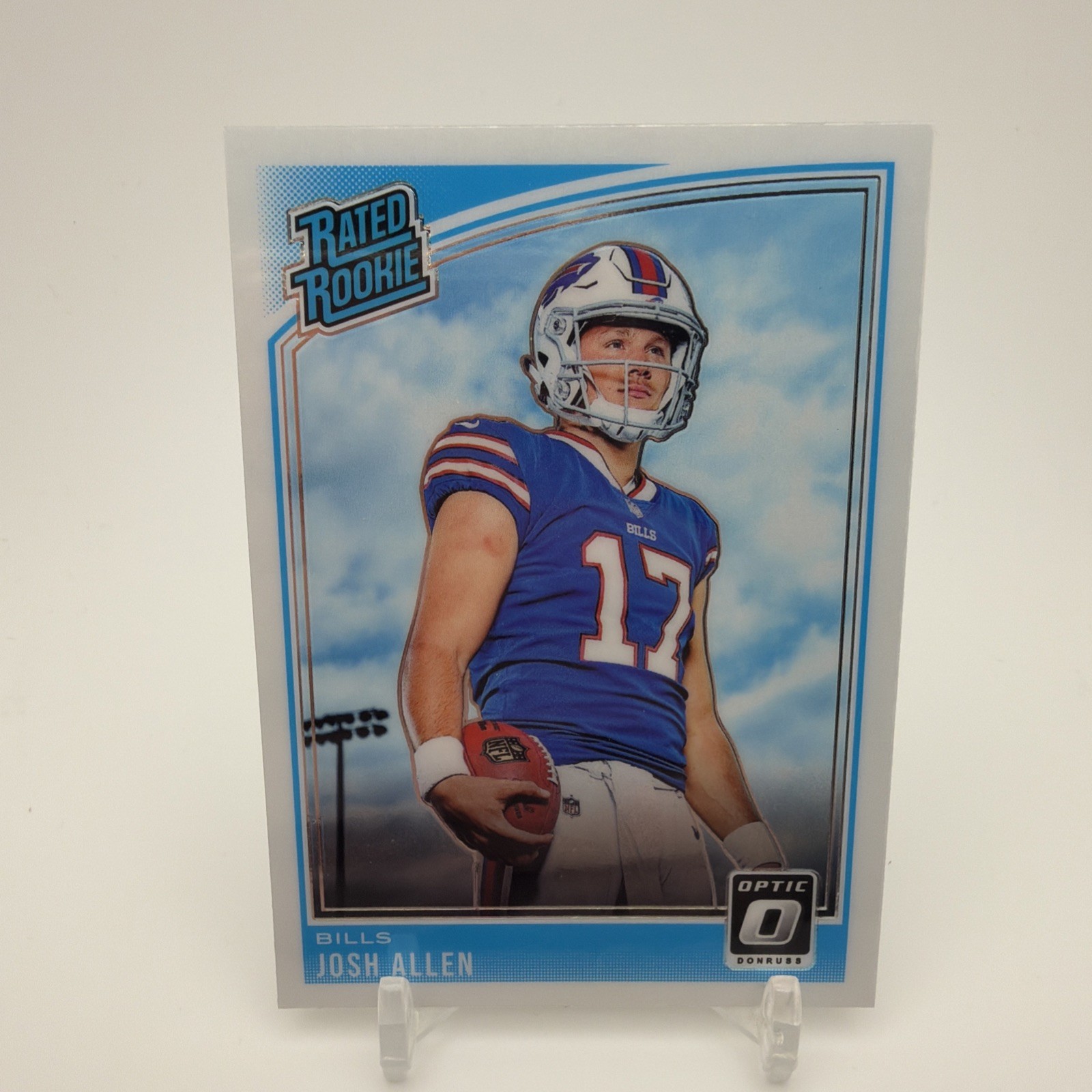 2018 Panini Donruss Optic #154 Josh Allen Rated Rookie 2018 Panini Donruss Optic #154 Josh Allen Rated Rookie